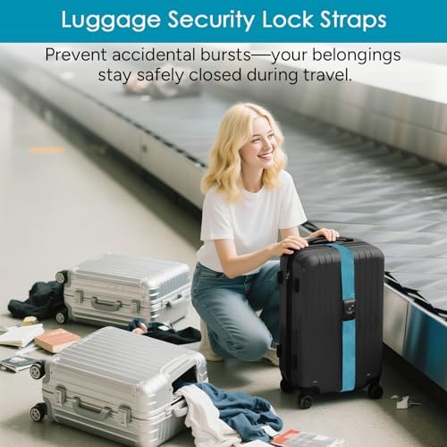 Travel Inspira Heavy Duty Luggage Straps - Image 3