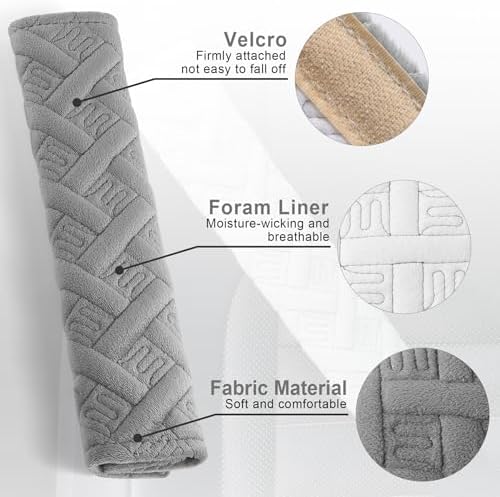 JUSTTOP 2-Pack Universal Car Seat Belt Pads Cover - Image 4
