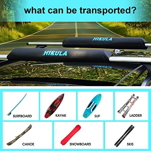 28" Soft Aero Roof Rack Pads for Various Crossbars - Image 6