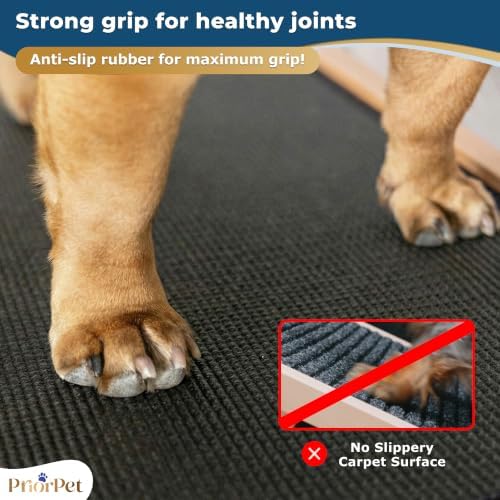 Dog Ramp for Couch – Non-Slip, Sturdy Build Foldable Wooden Dog Ramp – Supports - Image 3