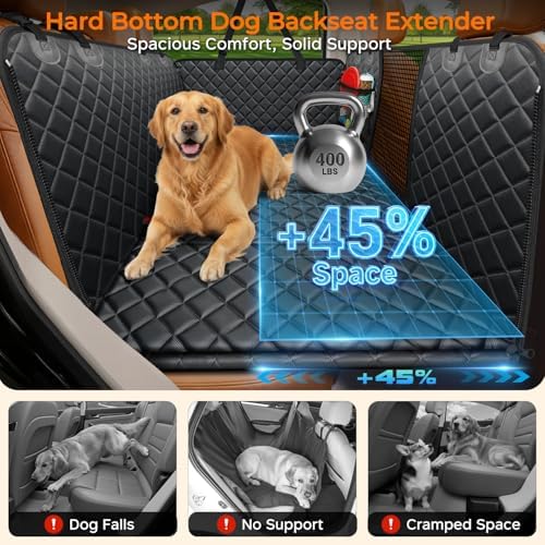 URPOWER Hard Bottom Dog Car Seat Cover - Image 2