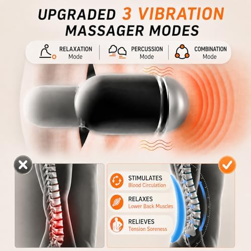 Cordless 3-in-1 Triple Fusion Back Massager - Image 3