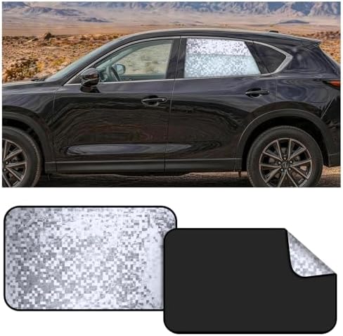 ZATOOTO Rear Side Window Sun Shade, 2 Pack Car Window Covers 99% UV Block by ZATOOTO