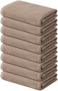 Kitinjoy 100% Cotton Waffle 8-Pack Kitchen Towels by Kitinjoy