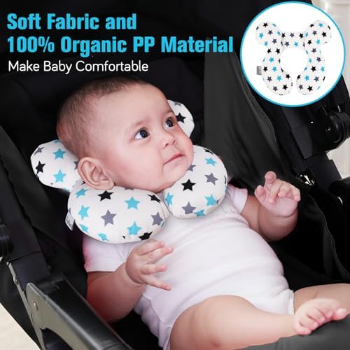 KAKIBLIN Baby Neck Pillow, Upgraded Baby Neck Pillows - Image 2