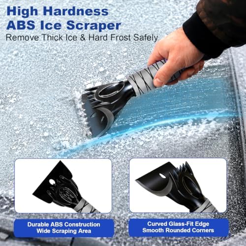 44 Inch Snow Brush with Ice Scraper - Image 6