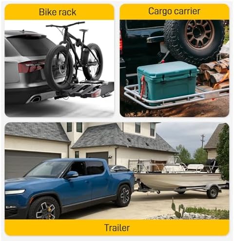 Anti Rattle Hitch Tightener Clamp Heavy Duty Steel Coated Trailer - Image 5