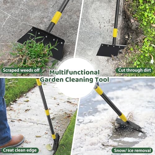 Ice Scraper, Snow Shovel, 2 Spades, Heavy Duty Floor Scrapers - Image 7