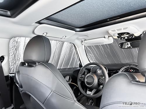 Front Side Sunshade Custom Fit for 2014-2026 MINI Hardtop 2 Door - Image 4