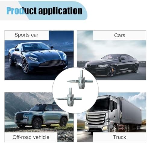 6PCS Multifunctional Tire Valve Core Removal Tool Installation Kit - Image 5