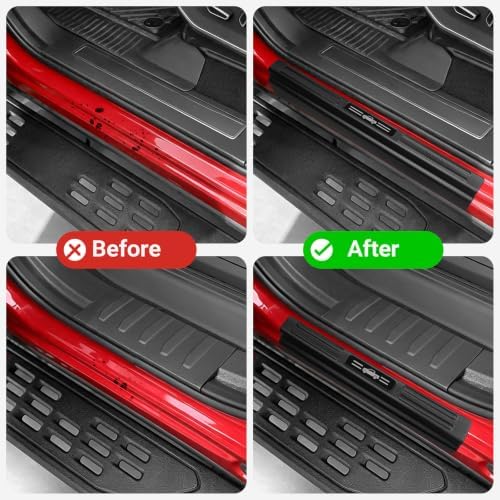 4PCS Door Sill Protector for 2021-2026 Ford F150 Accessories - Image 5