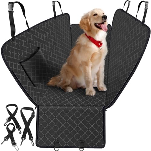 Dog Car Seat Cover for Back Seat by Unknown