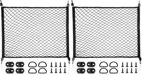 RED WOLF Elastic Cargo Net for SUV Rear Trunk Bed Netting Cover Net Stretchable by REDWOLF
