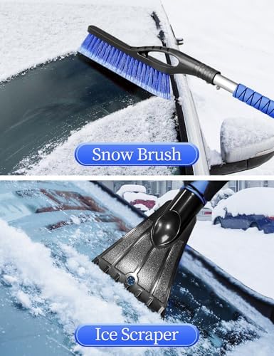 HEEYA 42.2 Inch Snow Brush and Ice Scraper - Image 3