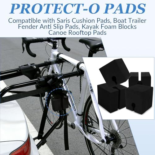 Big Peng 4 Pcs Bike Rack Protect-O Pads - Image 3