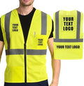 AYKRM 2 Pocket Mesh High Visibility Reflective Safety Vest by AYKRM