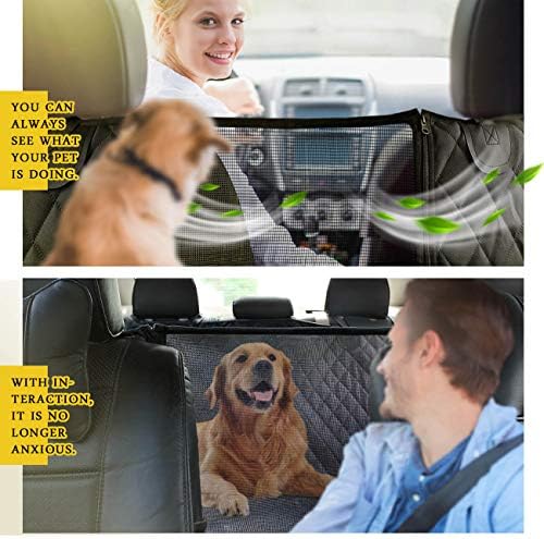 Vailge Dog Car Seat Cover for Back Seat, 100% Waterproof Back Seat Pet Cover - Image 2