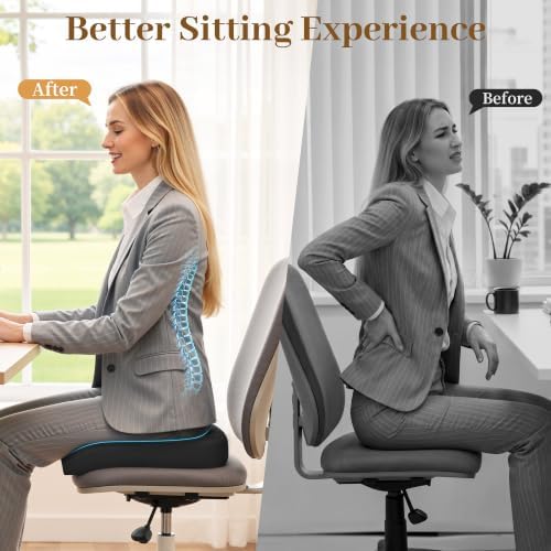 TranquilRelax 2XL Memory Foam Seat Cushion - Image 7