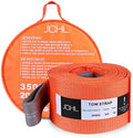 Recovery Tow Strap Heavy Duty Draw String 4" x20ft 35000LBS Rated Capacity Off by JCHL