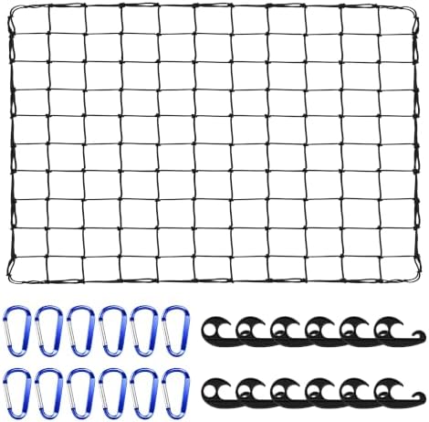 4"x 6" Cargo Net for Roof Basket and Pickup Bed by Funmit