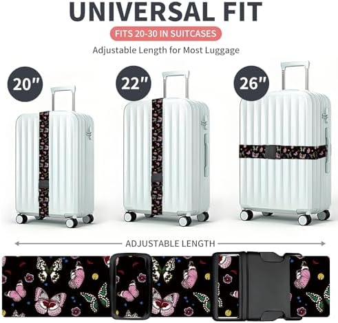 Luggage Strap for Suitcases Adjustable Travel Belt - Image 5