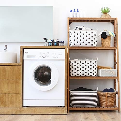 Sea Team Large Rectangle Open-Top Canvas Storage Basket - Image 2