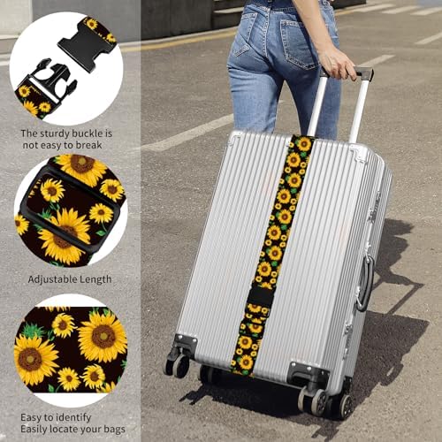 Luggage Straps for Suitcases, Heavy Duty Travel Belt - Image 2