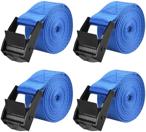 TRIWONDER Cinch Tie Down Strap Lashing Straps Heavy Duty Nylon Straps by TRIWONDER