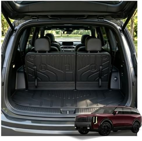 GYGY Trunk Mat and Lower Cargo Liner Set, Fit by Unknown