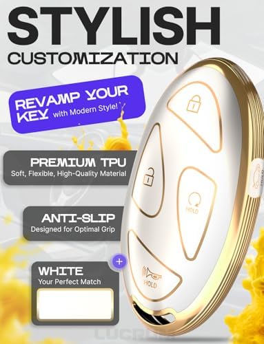 Lucrum Compatible with Hyundai Key Fob Cover & Keychain - Image 3