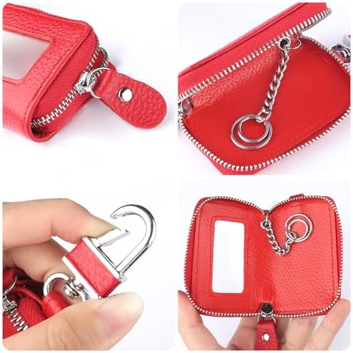 Car Key Fob Case for Replacing Old Key Fob Cover, Genuine Leather Car Key Case - Image 5