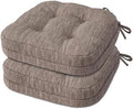Shinnwa Dining Chair Cushions Set of 2, Dual-Layer Memory Foam Kitchen Chair by Shinnwa