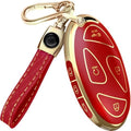 Lucrum Compatible with Hyundai Key Fob Cover & Keychain by Lucrum