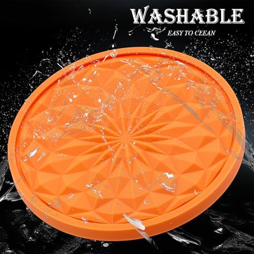 2 Pack Silicone Car Cup Holder Coaster – 2.75 Inch Non-Slip Drink Mat, - Image 5