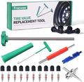 Valve Stem Quick Removal Tool Kit, Non-Dismount Tire Replacement by Prozwee