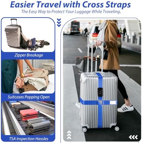 TSA Approved Luggage Straps - Image 2