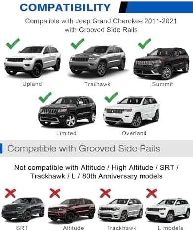 Wonderdriver 300lbs Roof Rack Cross Bars - Image 2