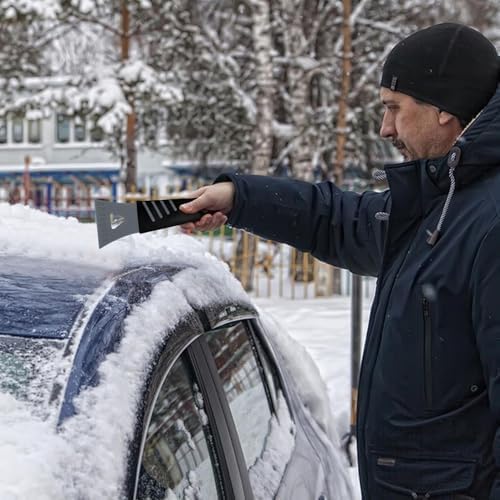 Mini Ice Scrapers for Car Windshield Plastic Frost Ice Snow Removal Tool Bulk - Image 3