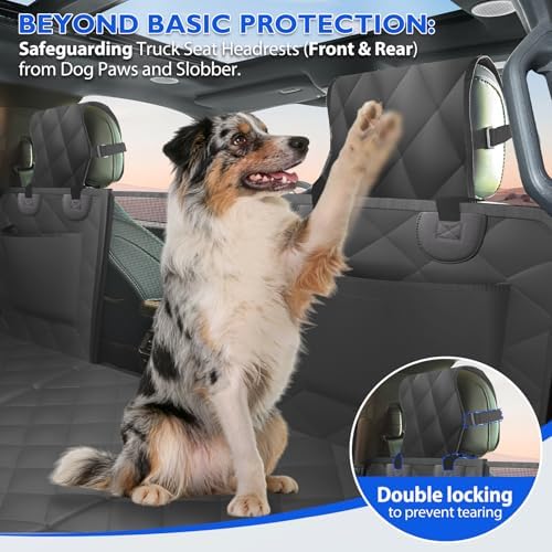 Btefd Truck Hard Bottom Dog Back Seat Extender Cover - Image 2