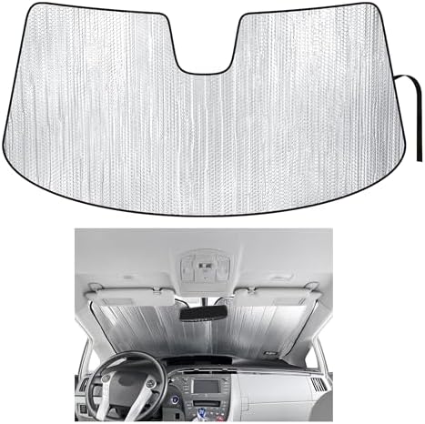 Front Windshield Sunshade Custom Fit by YelloProAutomotive