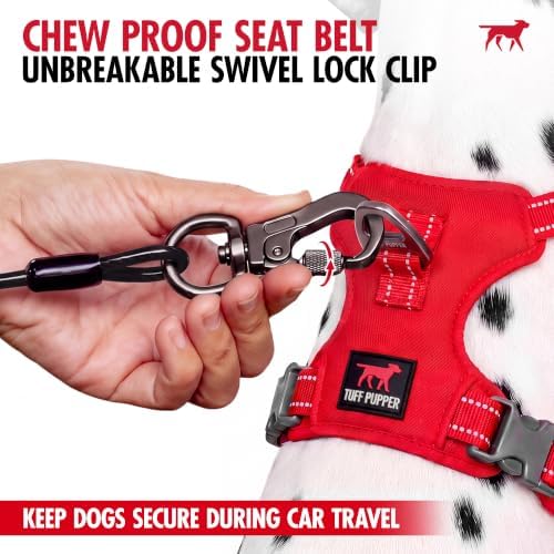 Tuff Pupper Chew-Proof Steel Dog Seat Belt - Image 5