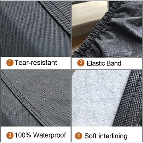 Kayme Rv Tire Covers 4 Pack, Travel Trailer Camper Truck SUV Motorhome Sun Rain - Image 2