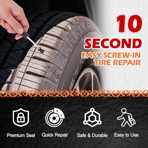 108 Pcs Tire Screw Plug Repair Kit, Tire Repair Screws - Image 5