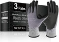 NEOTRIL Safety Work Gloves MicroFoam Nitrile Coated-3/6/12/36 Pairs, Breathable by NEOTRIL