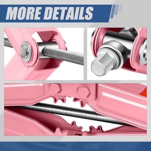 Auto Dynasty 2Pcs Scissor Jack, 2.5 Ton RV Travel Trailer Stabilizer Leveling - Image 6