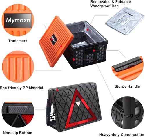 Mymazn Trunk Organizer Plastic for Car - Image 4