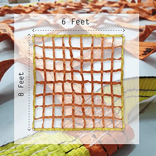 6' x 8' Heavy Duty Cargo Nets for Pickup Trucks - Image 2