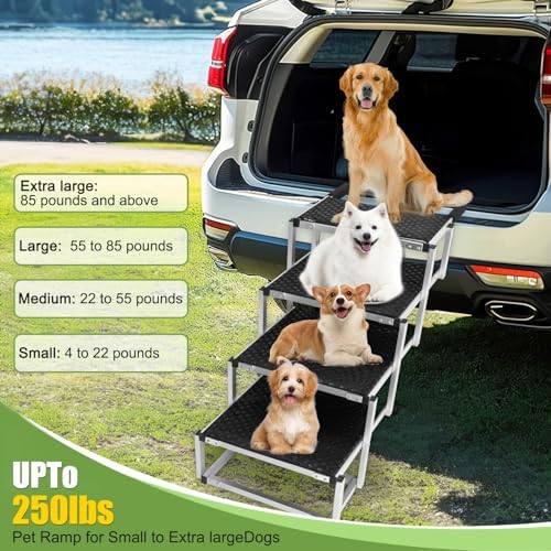 Foldable Dog Stairs with Non-Slip Surface - Image 5