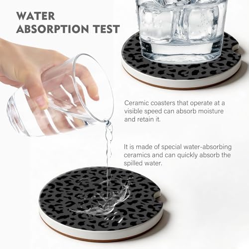 2 Pack Car Coasters for Cup Holders, Cute Car Accessories Interior - Image 3