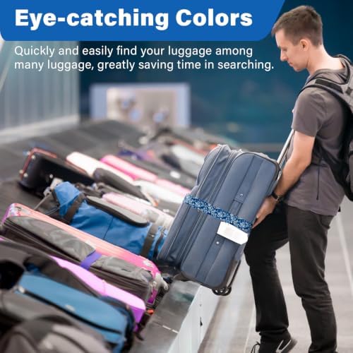 Luggage Straps for Suitcases, Travel Adjustable Belt - Image 5